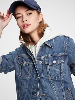 Icon Denim Jacket With Washwell™ | Gap