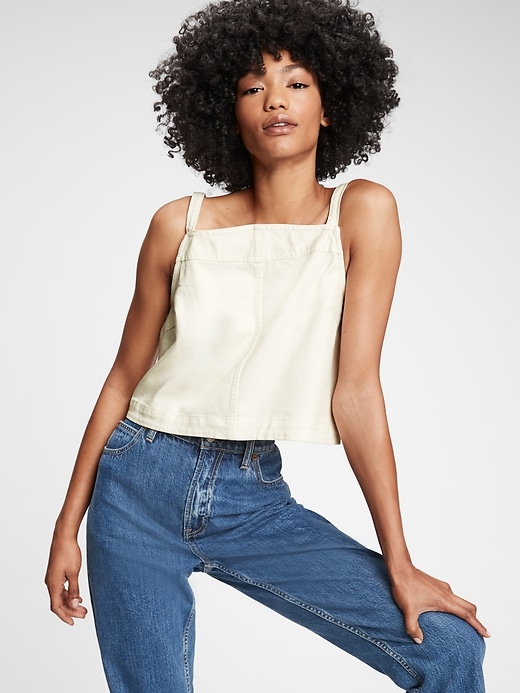 Image number 1 showing, Cropped Tank Top