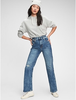 ankle flare jeans