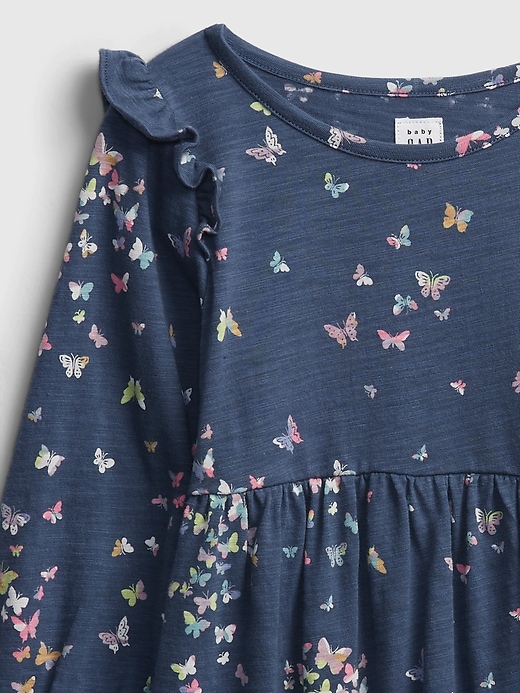 Image number 3 showing, Toddler Ruffle Print Dress