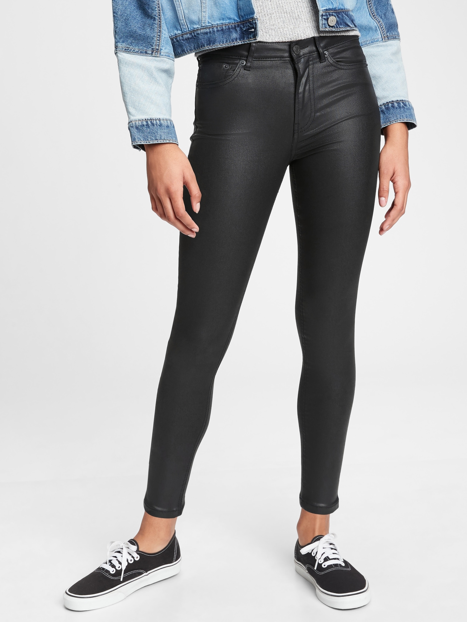 gap coated jeans