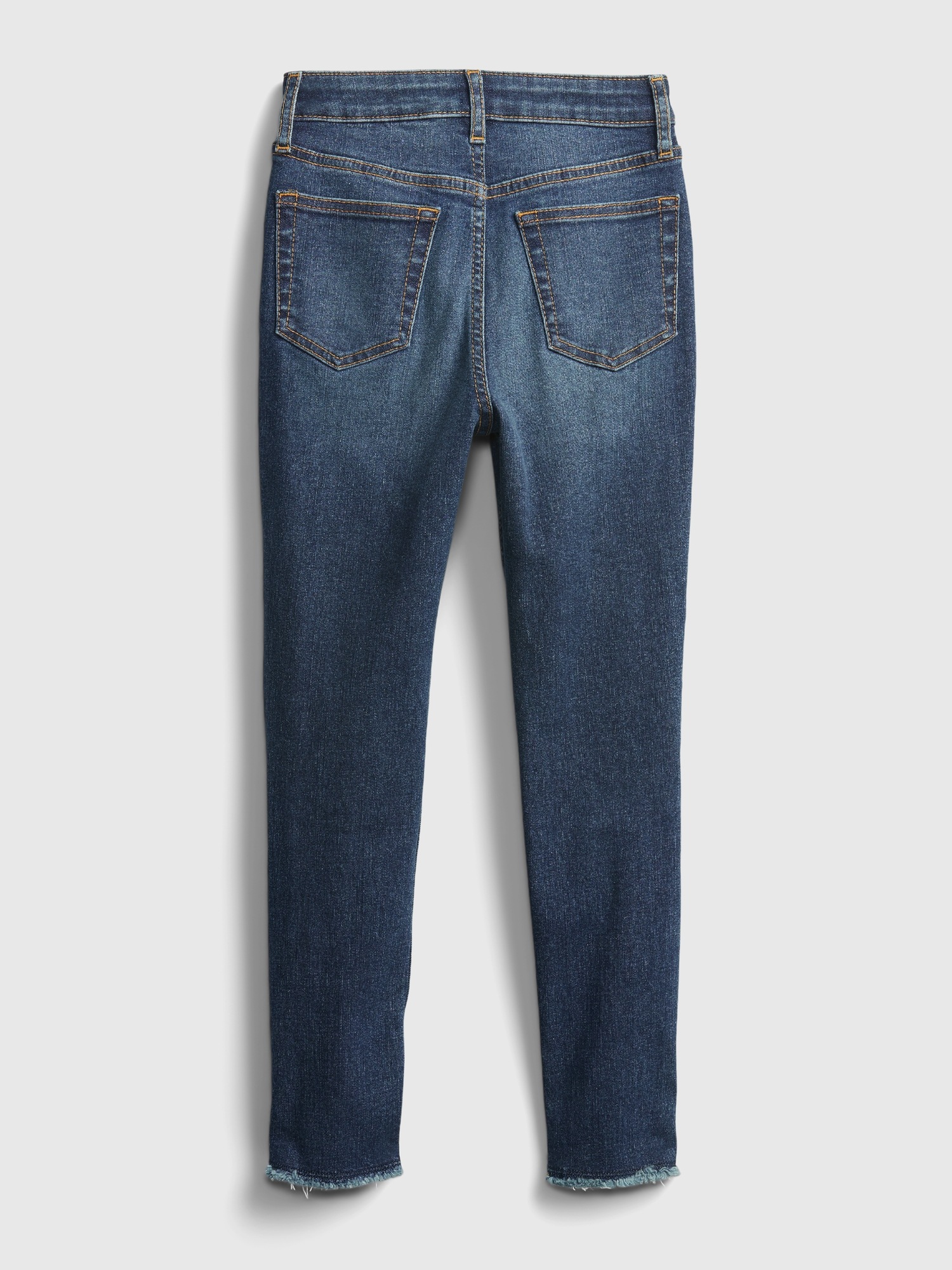 Teen Sky High Rise Skinny Ankle Jeans with Max Stretch | Gap