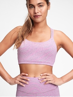 Gapfit Eclipse Medium Support Strappy Sports Bra Gap