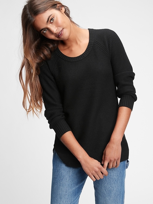Image number 5 showing, True Soft Textured Crewneck Sweater