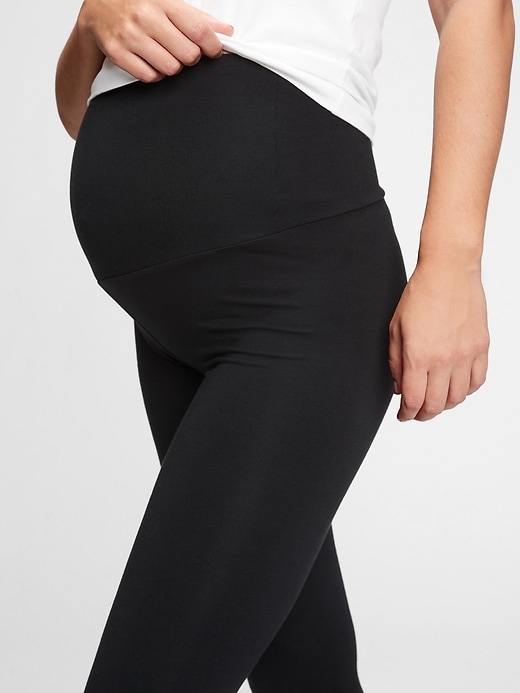 Love GAP Womens Maternity Leggings Extra Small Black Cropped Stretch  Classic | eBay