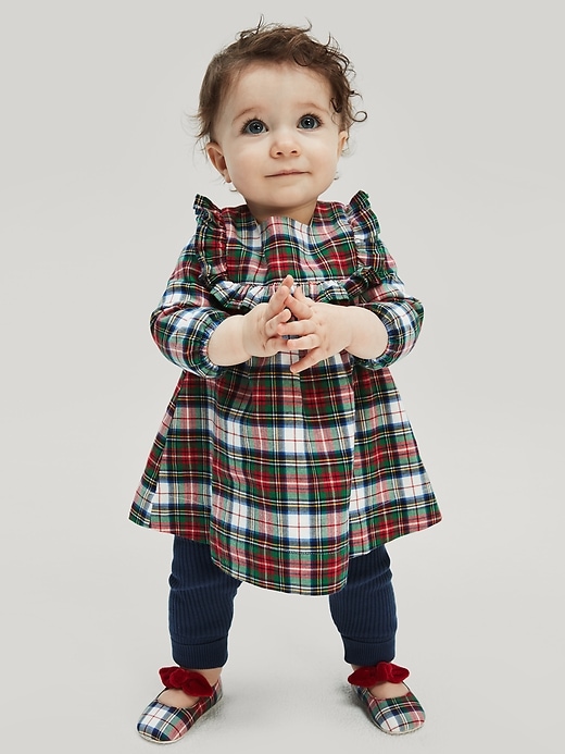 Image number 4 showing, Baby Plaid Dress