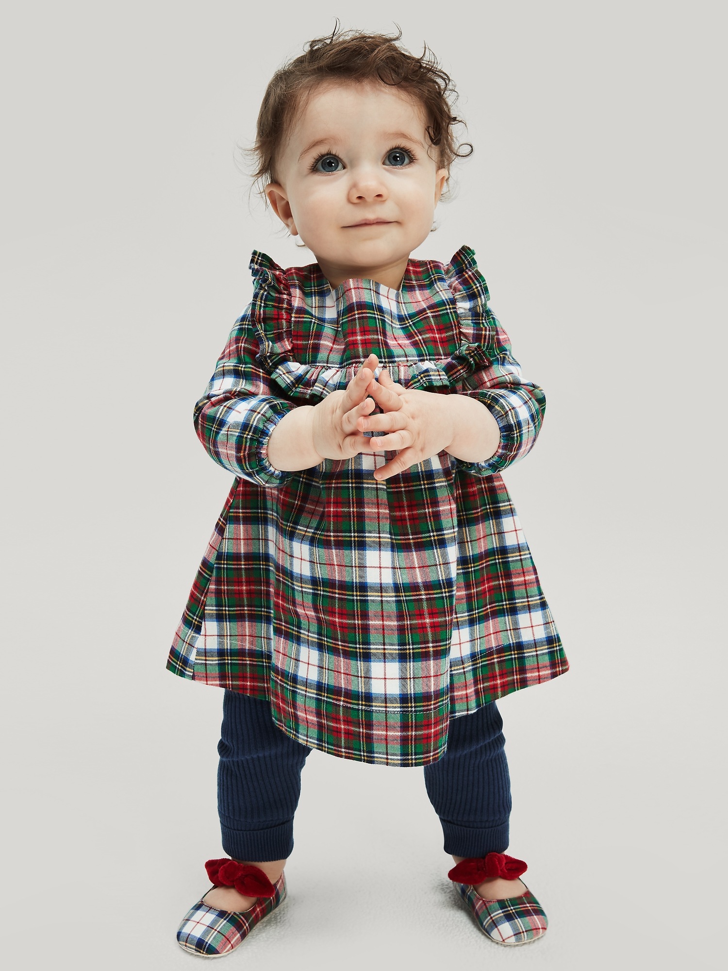 Gap baby plaid outlet dress