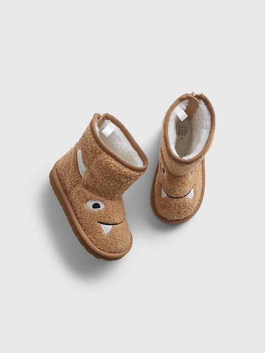 Image number 1 showing, Toddler Yeti Fleece Boots