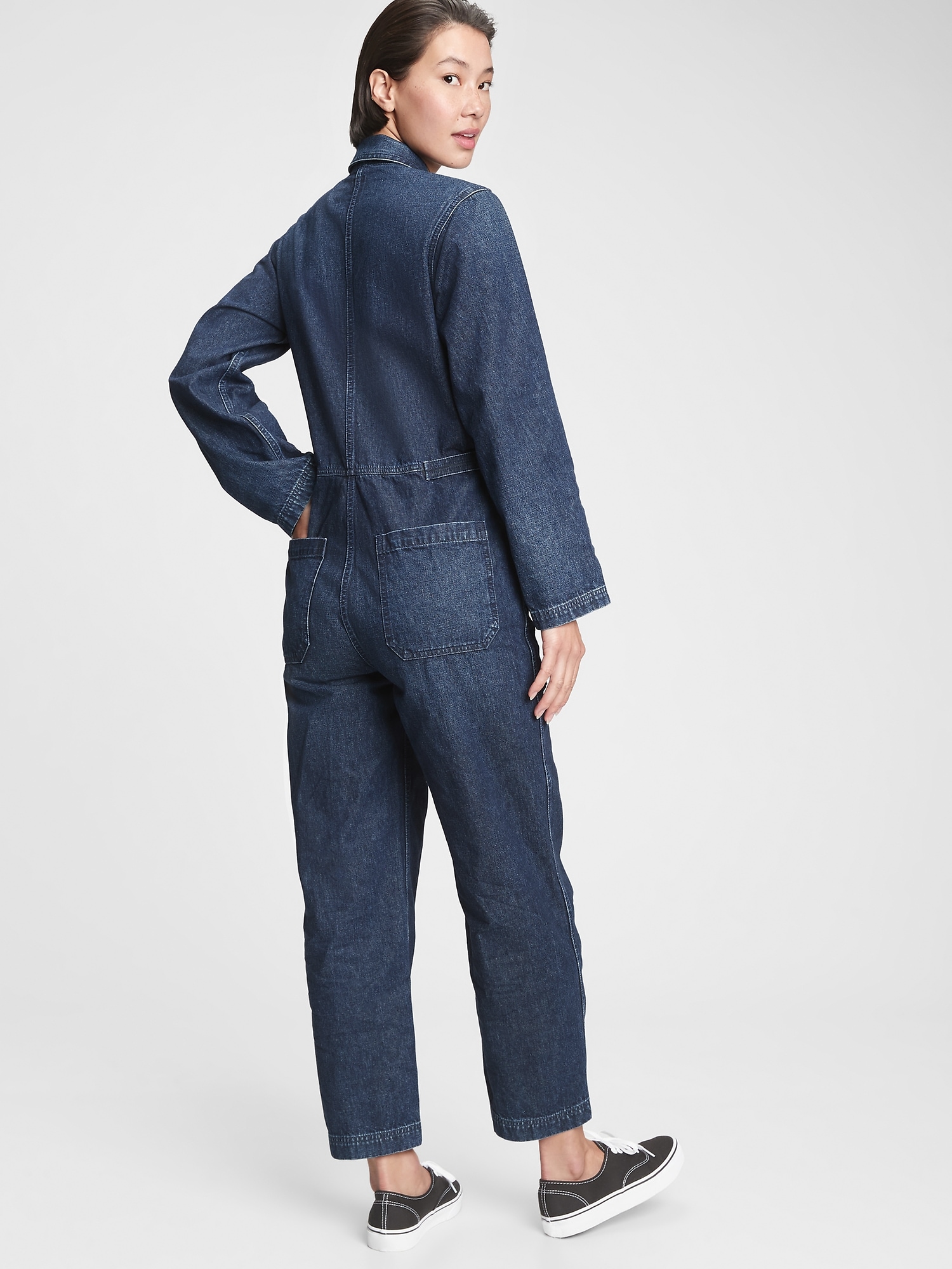 Denim Utility Jumpsuit Gap