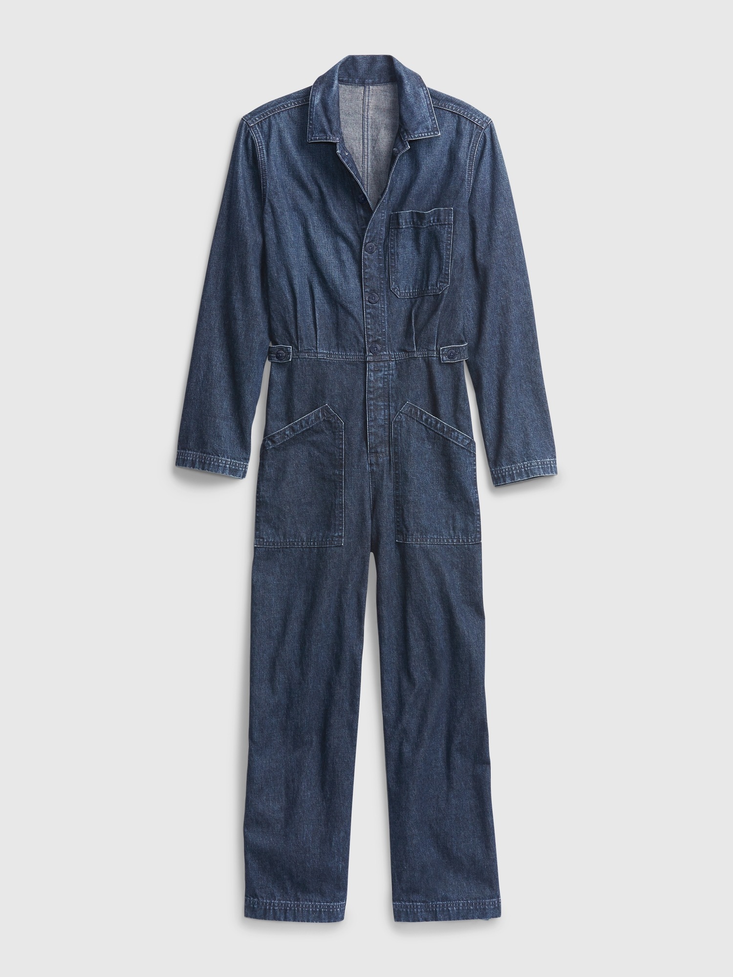 Denim Utility Jumpsuit Gap