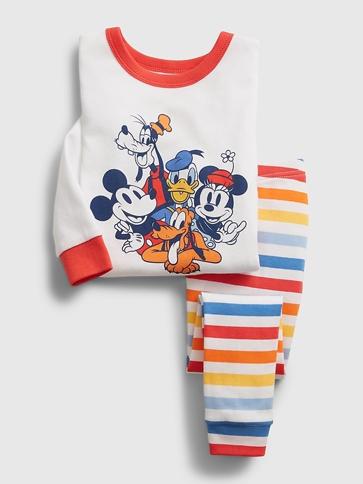 BabyGap | Disney Mickey Mouse Group 100% Organic Cotton PJ Set | Gap