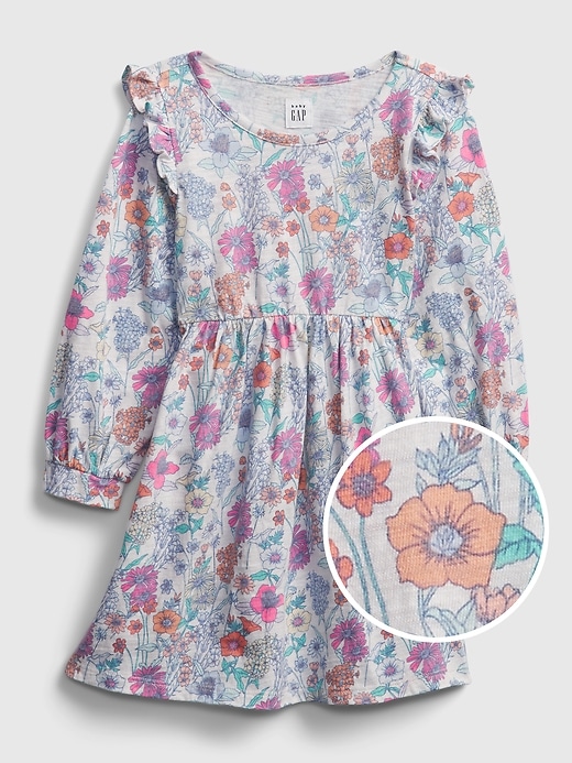 Image number 4 showing, Toddler Ruffle Print Dress
