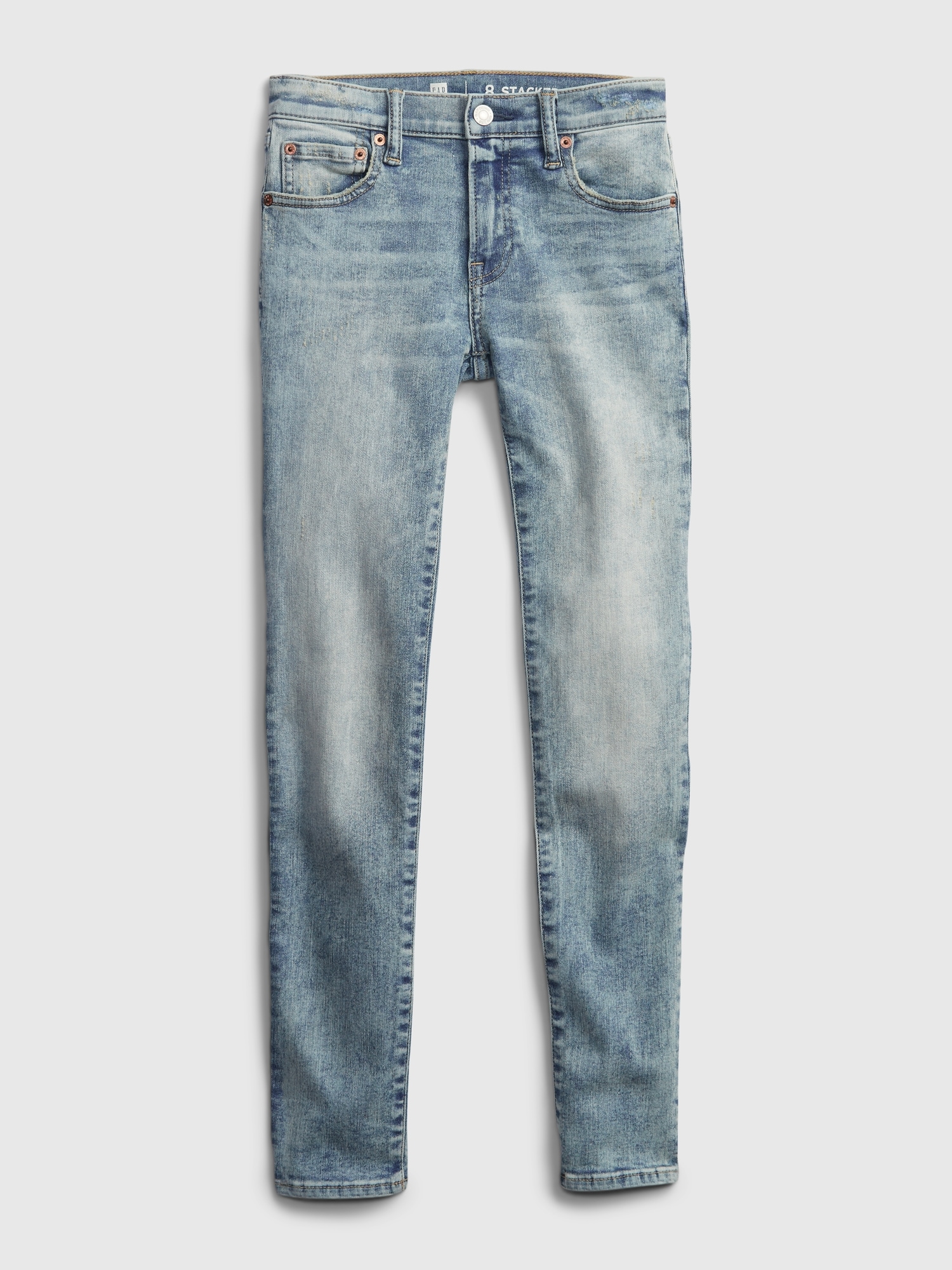 Gap Washwell™ Stacked with Ankle Teen Skinny Jeans |