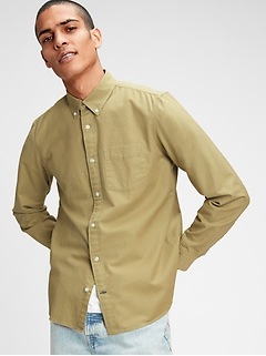 gap mens casual shirts