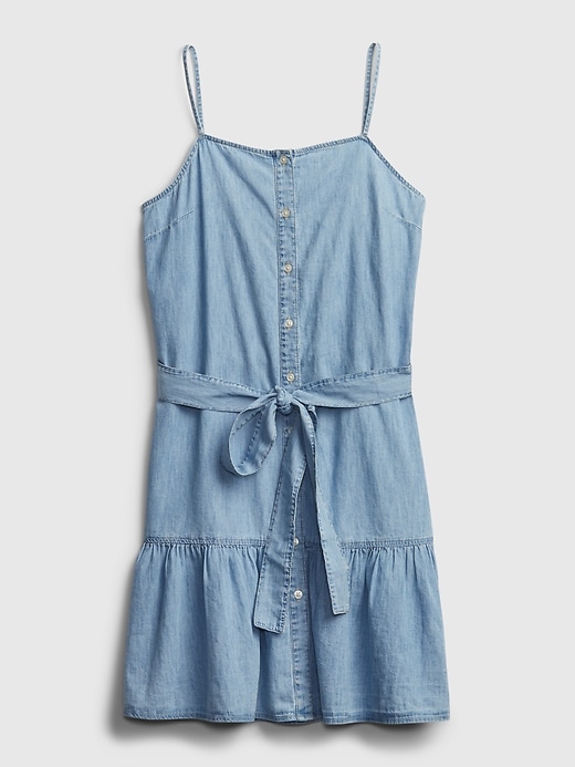 Image number 8 showing, Button-Front Ruffle Cami Dress