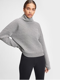 gap quilted pullover