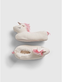 gap unicorn slippers