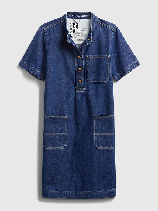 Image number 8 showing, Gap & Jean ReDesign Denim Shift Dress