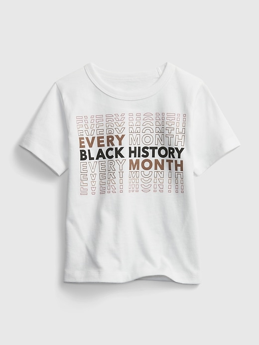 Image number 4 showing, The Gap Collective Black History Month Toddler  100% Organic Cotton T-Shirt