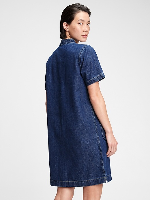 Image number 2 showing, Gap & Jean ReDesign Denim Shift Dress