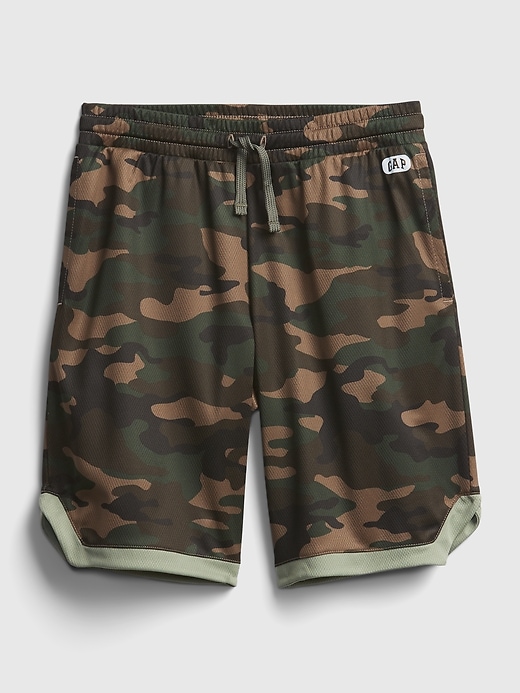 Image number 2 showing, GapFit Teen 100% Recycled Polyester Essential Shorts