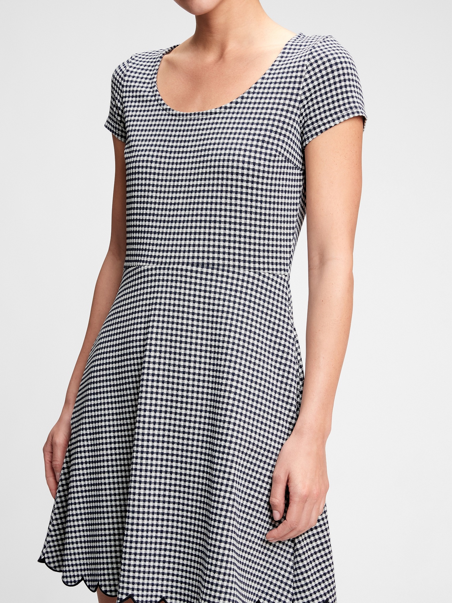 Gap fit best sale and flare dress