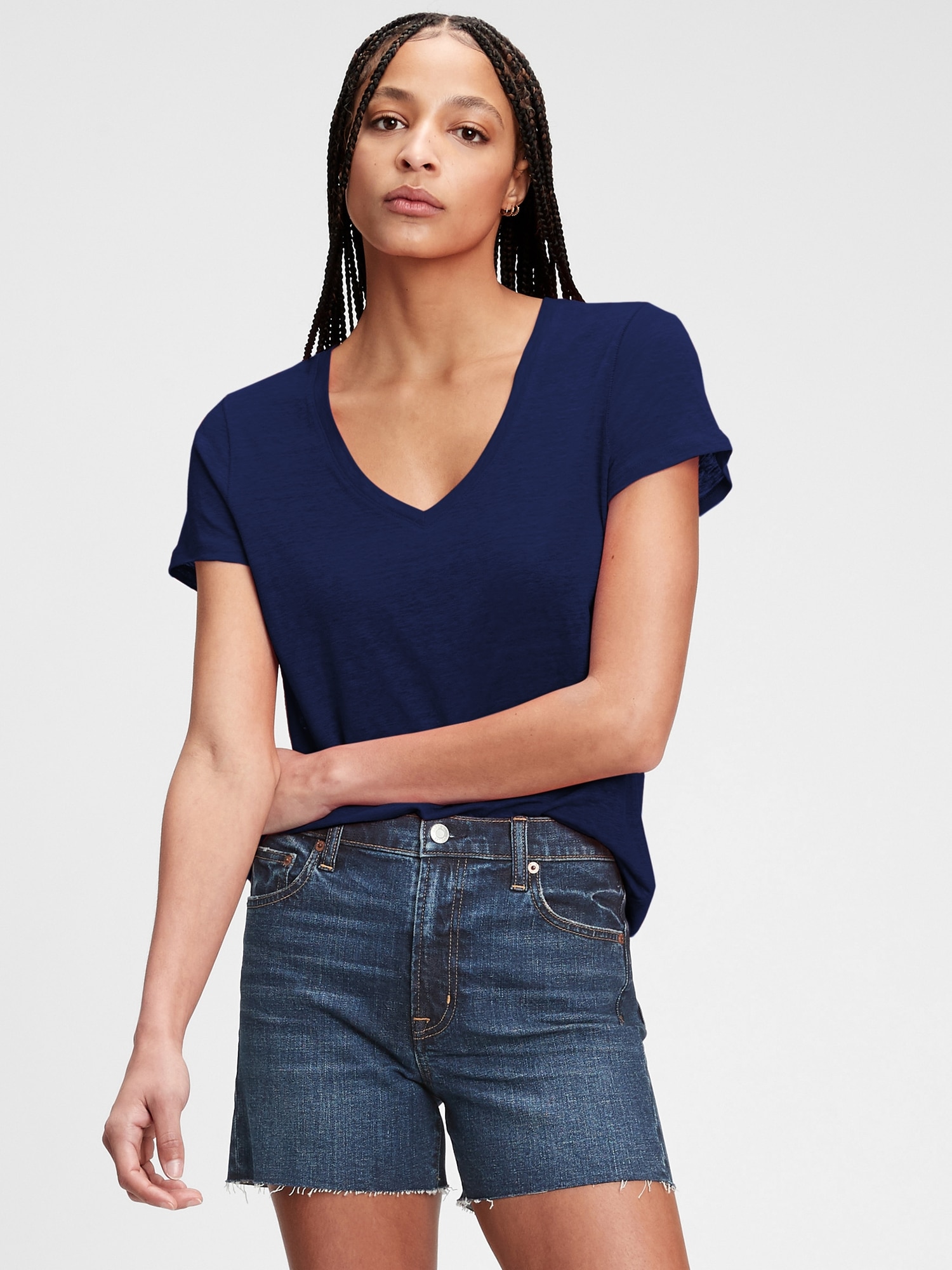 gap linen t shirt