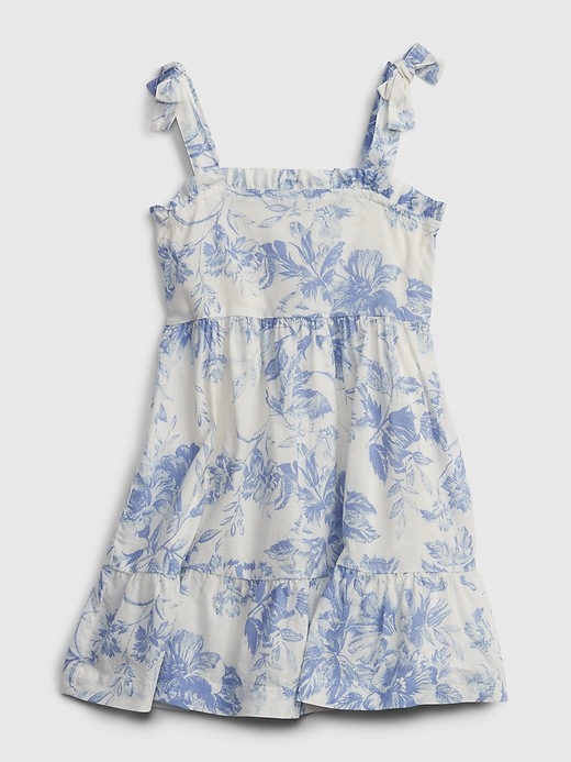 Image number 1 showing, Toddler Floral Ruffle Dress