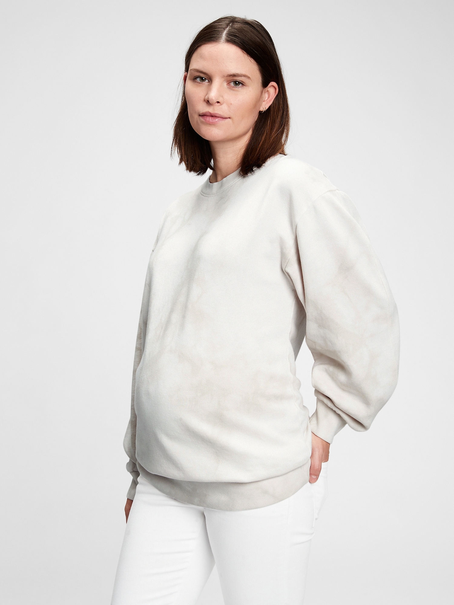 Gap maternity deals sweatshirt