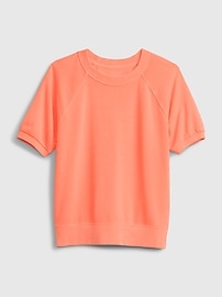 gap short sleeve sweatshirt