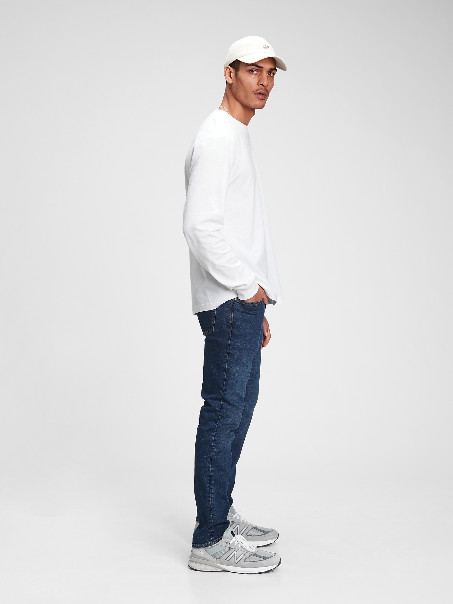 gap men's slim straight jeans