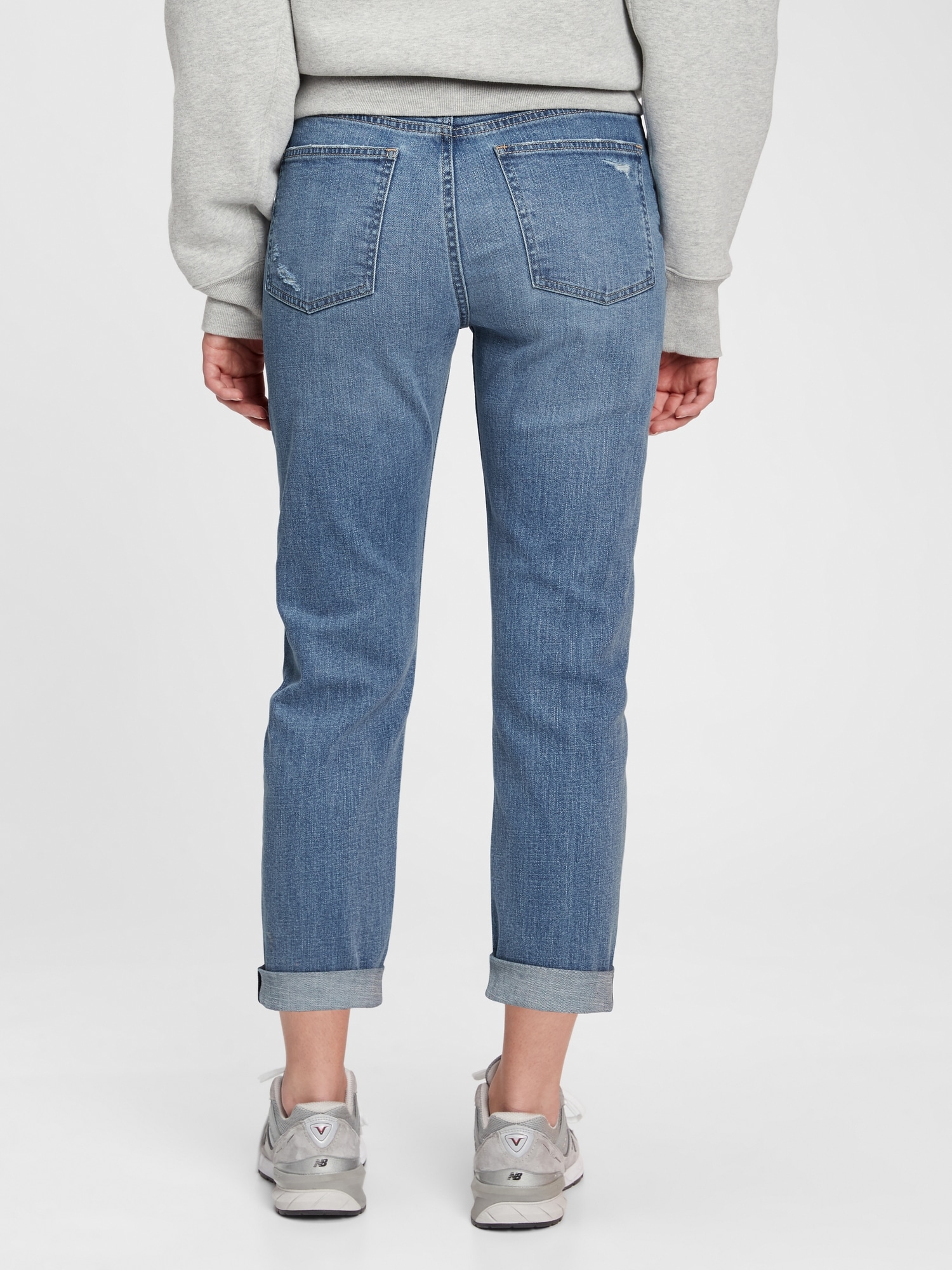 High Rise Girlfriend Jeans | Gap