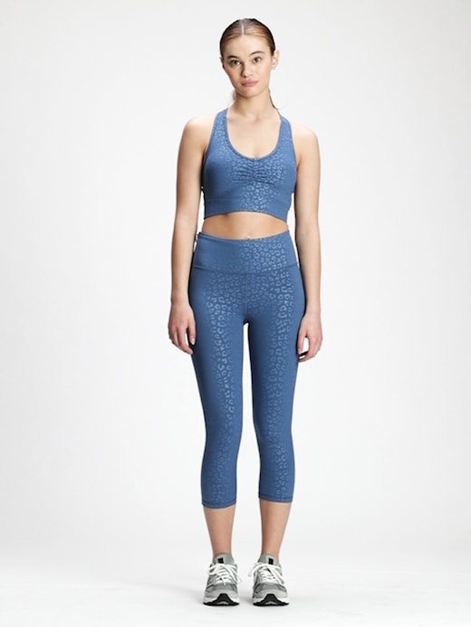 GapFit High Rise Capris in Eclipse