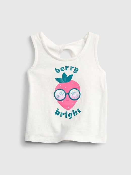 Image number 5 showing, Toddler Twist Graphic Tank Top