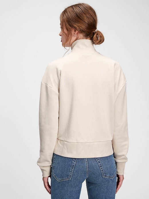 Image number 2 showing, Vintage Soft Gap Logo Shrunken Half-Zip Sweatshirt
