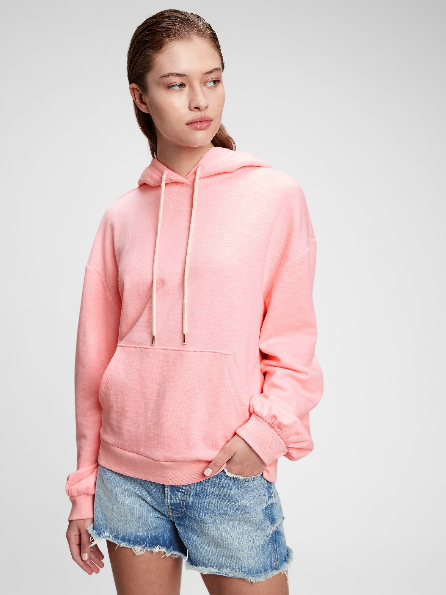 H&m balloon sleeve discount hoodie