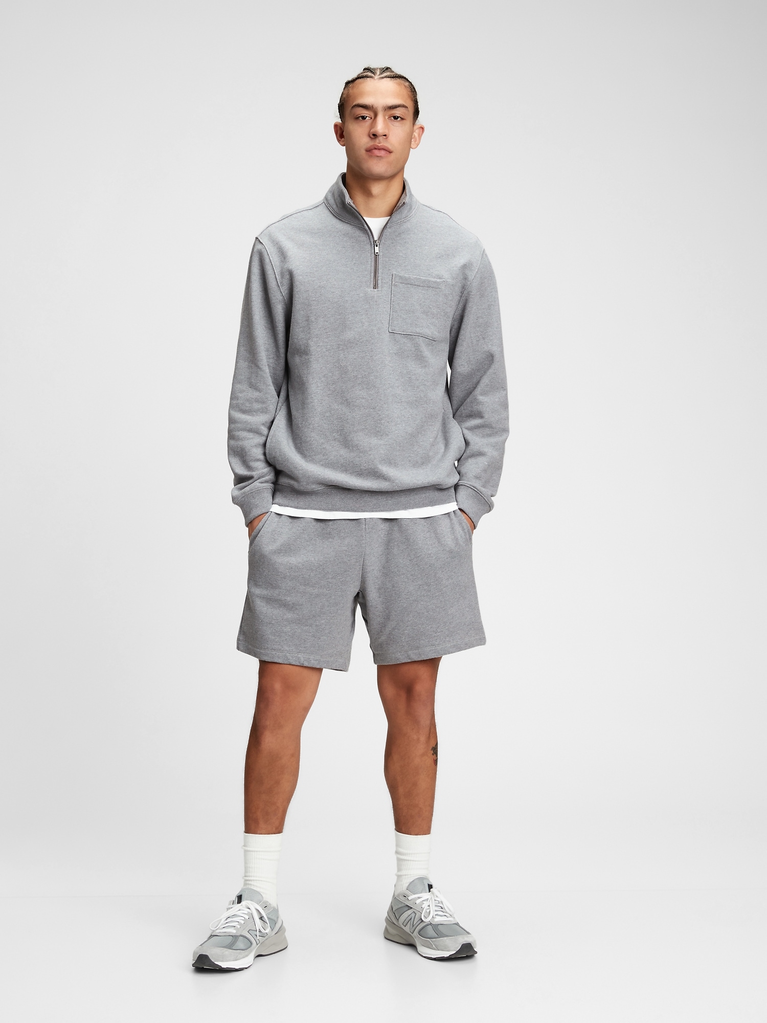 Half-Zip Sweatshirt | Gap