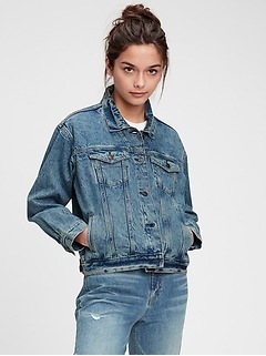 gap ladies jean jackets