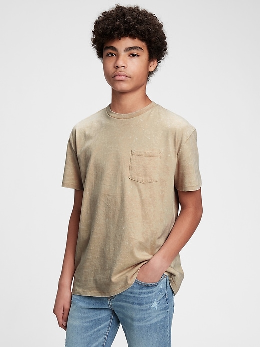 Image number 5 showing, Teen 100% Organic Cotton Pocket T-Shirt