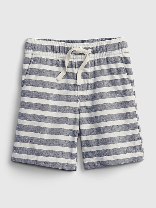 View large product image 1 of 1. Toddler Linen Shorts with Washwell&#153