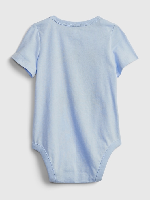 Image number 2 showing, Baby 100% Organic Cotton Mix and Match Graphic Bodysuit
