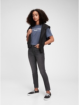 gap high rise slim ankle pants