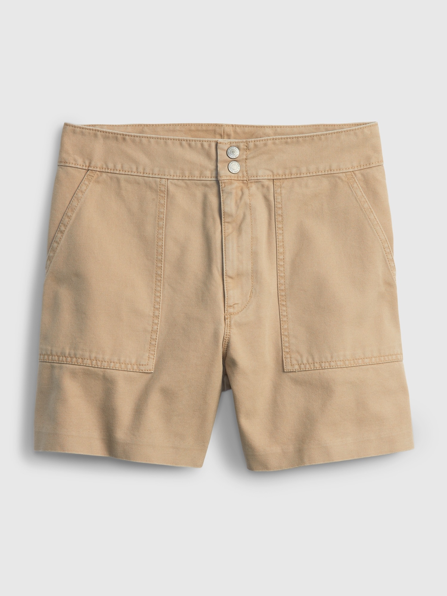 Gap khaki hot sale shorts womens