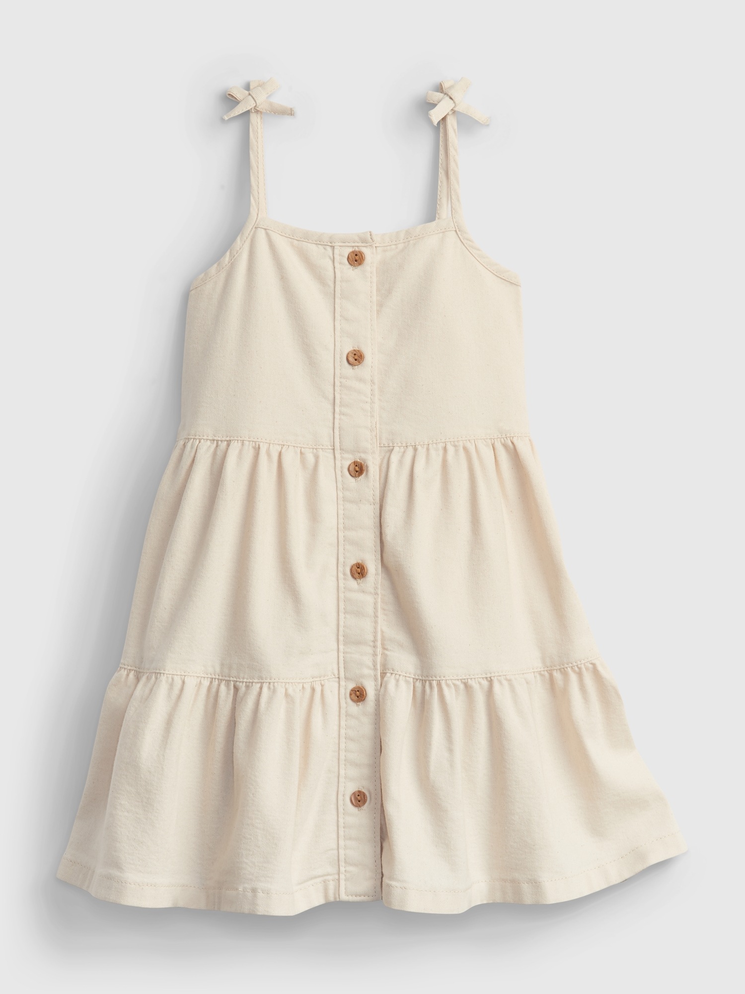 Toddler Denim Tiered Dress | Gap