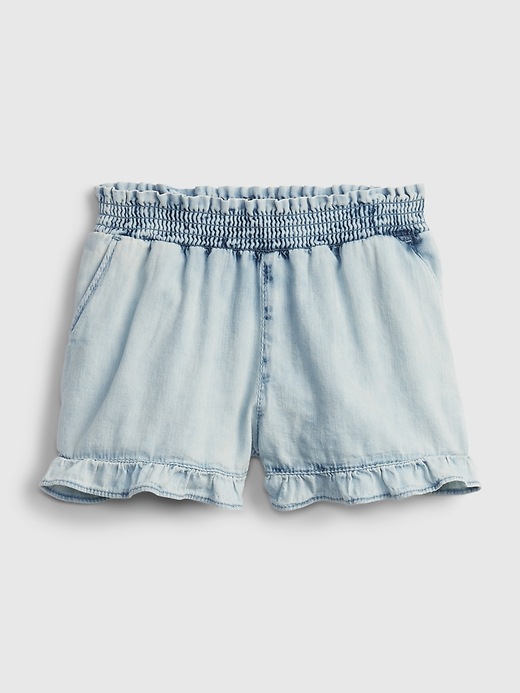 Toddler Denim Pull-On Shortie Shorts | Gap