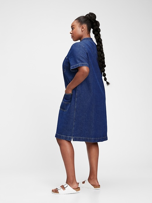 Image number 7 showing, Gap & Jean ReDesign Denim Shift Dress