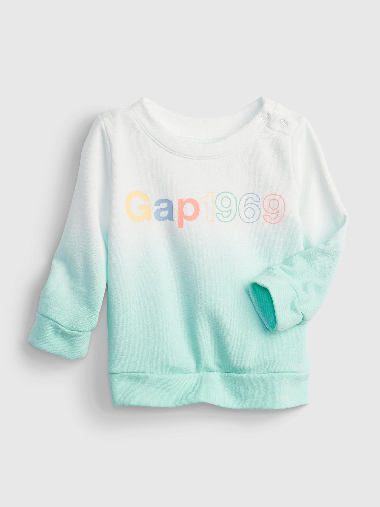 Baby Ombre Gap Logo Crewneck Sweatshirt Gap