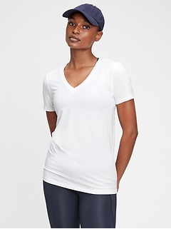 Gap scoop online neck tee