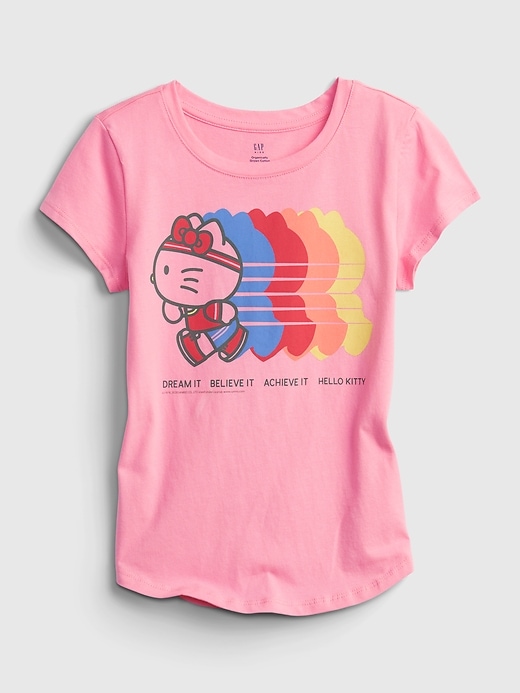 Image number 1 showing, GapKids &#124 Hello Kitty 100% Organic Cotton Graphic T-Shirt
