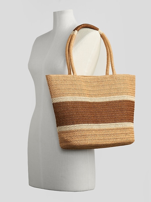 Straw Tote Bag